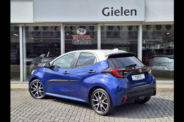 Toyota Yaris 1.5 Hybrid Style Bi-Tone | 17 inch, Stoelverwarming, Half Leer, Keyless, Privcay Glass, Apple CarPlay/Android auto