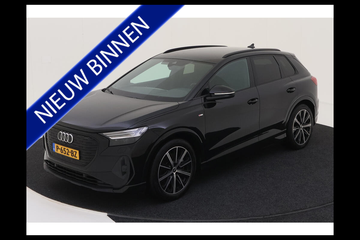 Audi Q4 e-tron 40 Launch edition S Competition 77 kWh S-LINE | 1/2 LEDER | NAVI Audi Q4 e-tron 40 Launch edition S Competition 77 kWh S-LINE | 1/2 LEDER | NAVI
