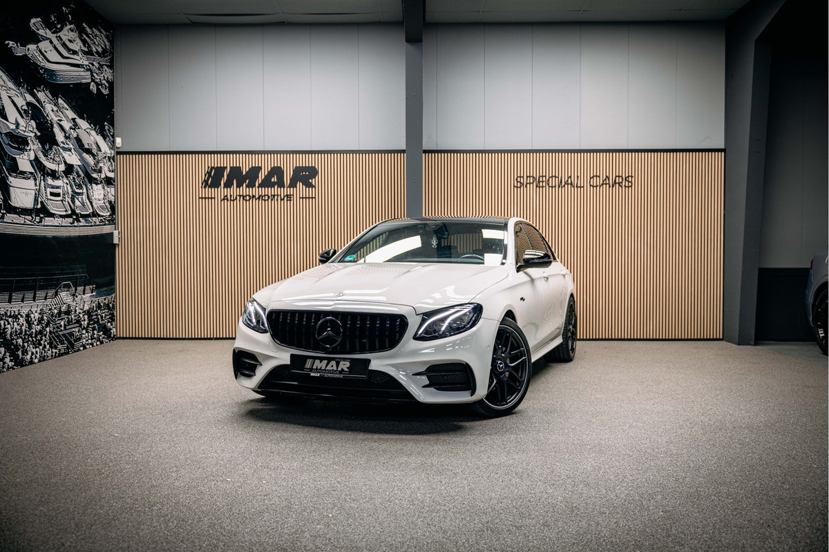 Mercedes-Benz E-Klasse AMG 53 4MATIC Premium Plus | Pano | 4MATIC | Verwarmde sportstoelen | Night-Pakket | Burmester High End Mercedes-Benz E-Klasse AMG 53 4MATIC Premium Plus | Pano | 4MATIC | Verwarmde sportstoelen | Night-Pakket | Burmester High End