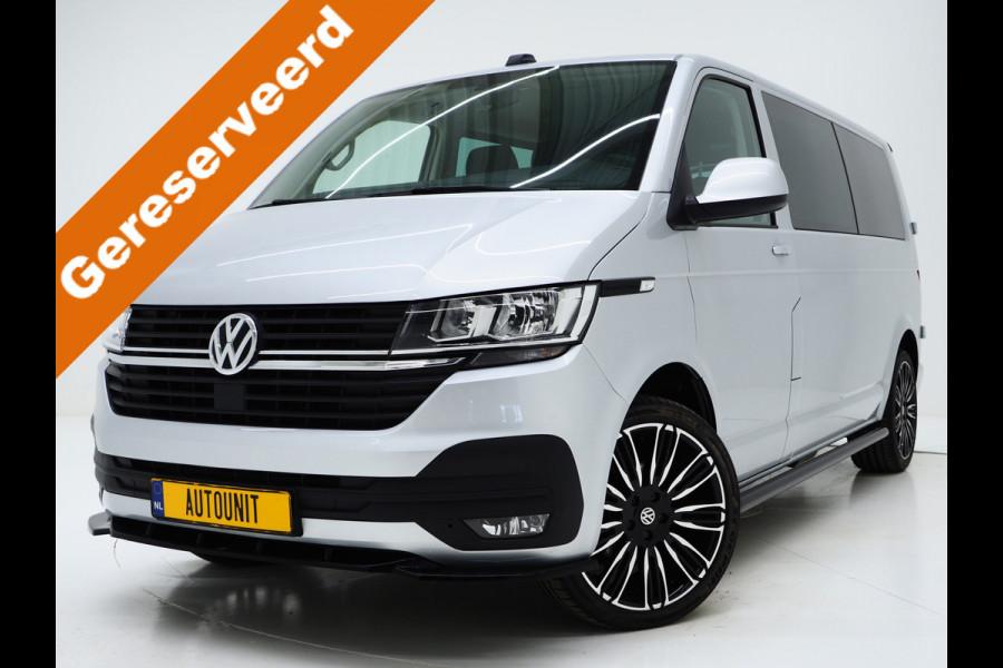 Volkswagen Transporter 2.0 TDI DC Dubbele Cabine R-Line L2H1 6-Zits | Sidebars | Splitter | Airco | Carplay | Trekhaak