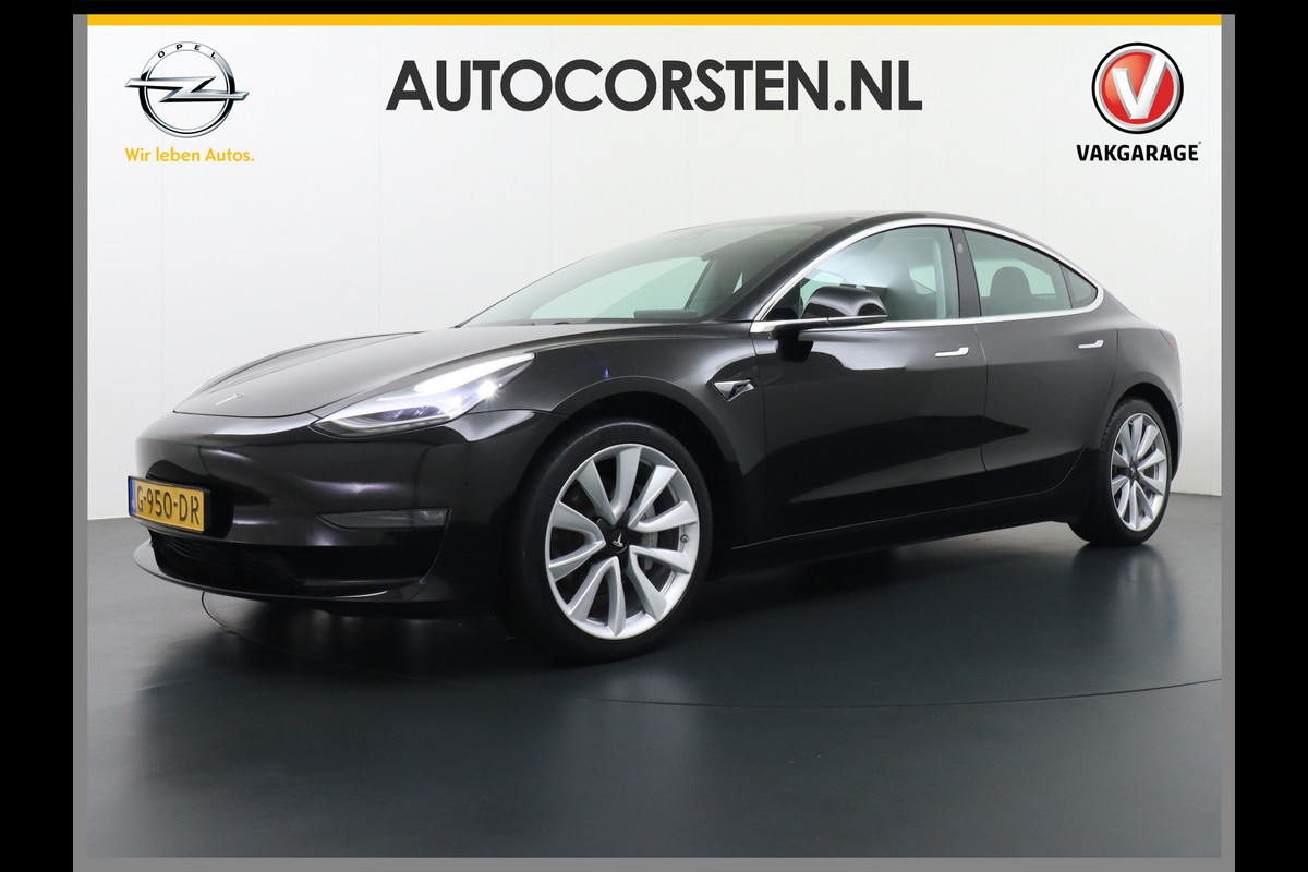 Tesla Model 3 *gereserveerd* Long Range AWD 75kWh 463PK Lmv 19" FSD-3 Computer Premium Audio AutoPilot Panoramadak Camera's Leer Adaptive-Crui 4WD Stoel en achterbank verwarming Elektr.Stoelen+Memory+Easy-Entry WiFi 1e Eigenaar Origineel Nederlandse Auto Garantie op Accu/Motor tot 09-09-2027/192.000km Tesla Model 3 *gereserveerd* Long Range AWD 75kWh 463PK Lmv 19" FSD-3 Computer Premium Audio AutoPilot Panoramadak Camera's Leer Adaptive-Crui 4WD Stoel en achterbank verwarming Elektr.Stoelen+Memory+Easy-Entry WiFi 1e Eigenaar Origineel Nederlandse Auto Garantie op Accu/Motor tot 09-09-2027/192.000km