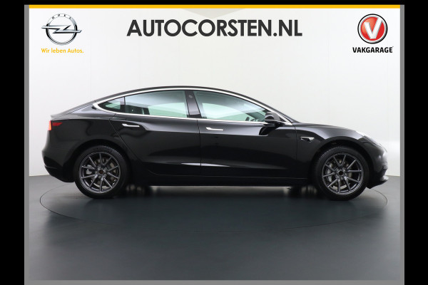 Tesla Model 3 RWD SR+ 60kWh 325PK TREKHAAK FSD 3-Computer 18" AutoPilot Leder PanoDak Adaptive-Cruise Lmv Camera's Elektr.-Stuur+Stoelen+Spieg Navi LED Comfortstoelen ACC DAB Voorverwarmen interieur via App Keyless via Telefoonsleutel One-Pedal-Drive 1.000KG Trekgewicht! Origineel Nederlandse auto tot 11kw laden thuis! 1.584kg licht! Accu Garantie tot 29-06-2028/160.000km