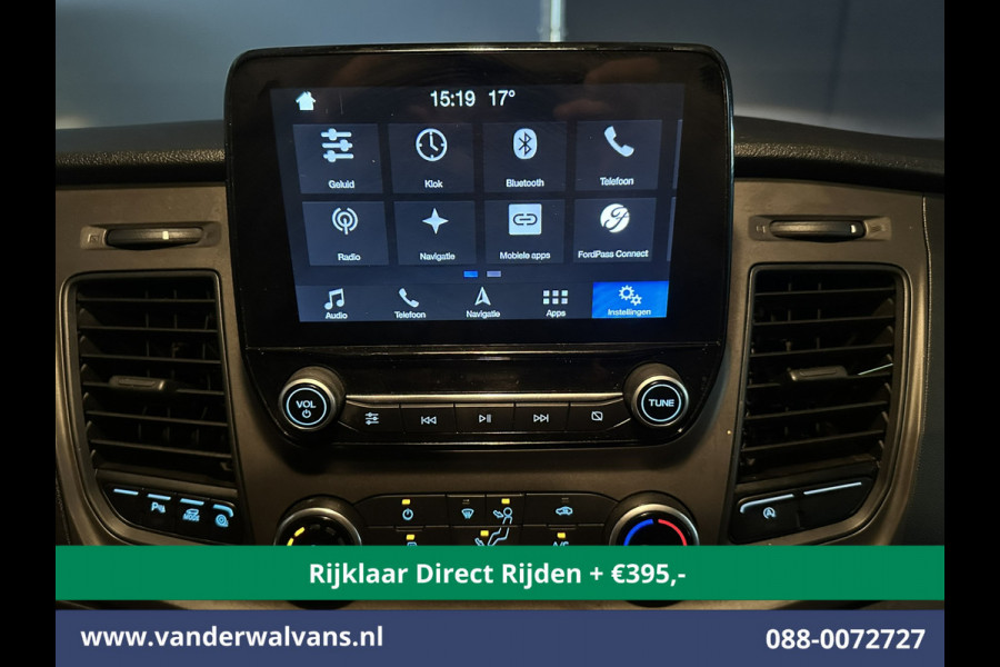 Ford Transit Custom 2.0 TDCI 130pk L1H1 inrichting Euro6 *Rijklaar Direct Rijden* Airco | Camera | LED | Apple Carplay | Cruisecontrol Parkeersensoren, Bijrijdersbank, 2500kg trekvermogen, stoelverwarming, verwarmde voorruit