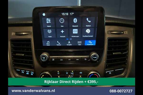 Ford Transit Custom 2.0 TDCI 130pk L1H1 inrichting Euro6 *Rijklaar Direct Rijden* Airco | Camera | LED | Apple Carplay | Cruisecontrol Parkeersensoren, Bijrijdersbank, 2500kg trekvermogen, stoelverwarming, verwarmde voorruit