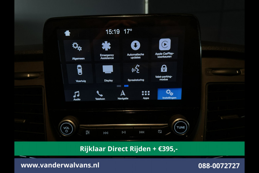Ford Transit Custom 2.0 TDCI 130pk L1H1 inrichting Euro6 *Rijklaar Direct Rijden* Airco | Camera | LED | Apple Carplay | Cruisecontrol Parkeersensoren, Bijrijdersbank, 2500kg trekvermogen, stoelverwarming, verwarmde voorruit