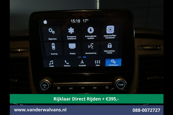 Ford Transit Custom 2.0 TDCI 130pk L1H1 inrichting Euro6 *Rijklaar Direct Rijden* Airco | Camera | LED | Apple Carplay | Cruisecontrol Parkeersensoren, Bijrijdersbank, 2500kg trekvermogen, stoelverwarming, verwarmde voorruit