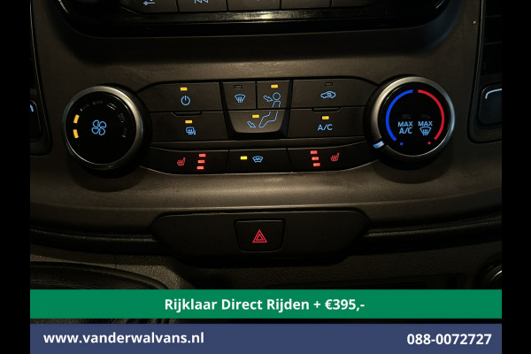 Ford Transit Custom 2.0 TDCI 130pk L1H1 inrichting Euro6 *Rijklaar Direct Rijden* Airco | Camera | LED | Apple Carplay | Cruisecontrol Parkeersensoren, Bijrijdersbank, 2500kg trekvermogen, stoelverwarming, verwarmde voorruit