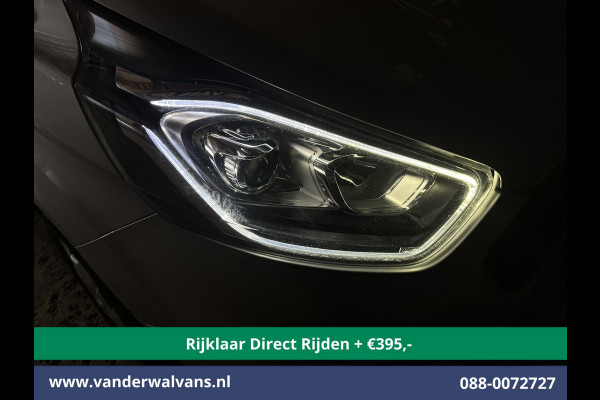 Ford Transit Custom 2.0 TDCI 130pk L1H1 inrichting Euro6 *Rijklaar Direct Rijden* Airco | Camera | LED | Apple Carplay | Cruisecontrol Parkeersensoren, Bijrijdersbank, 2500kg trekvermogen, stoelverwarming, verwarmde voorruit