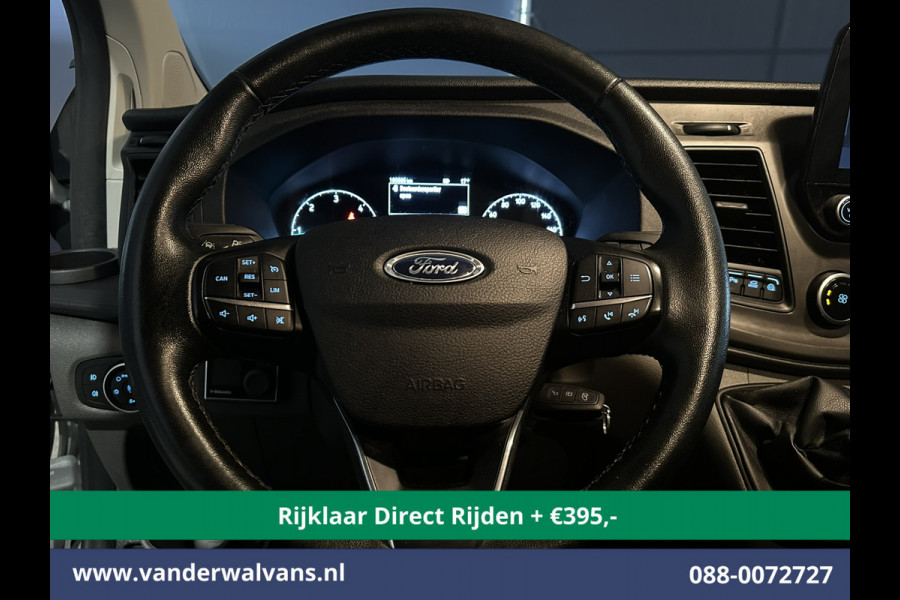 Ford Transit Custom 2.0 TDCI 130pk L1H1 inrichting Euro6 *Rijklaar Direct Rijden* Airco | Camera | LED | Apple Carplay | Cruisecontrol Parkeersensoren, Bijrijdersbank, 2500kg trekvermogen, stoelverwarming, verwarmde voorruit