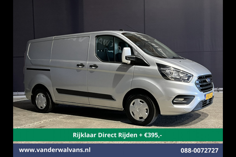Ford Transit Custom 2.0 TDCI 130pk L1H1 inrichting Euro6 *Rijklaar Direct Rijden* Airco | Camera | LED | Apple Carplay | Cruisecontrol Parkeersensoren, Bijrijdersbank, 2500kg trekvermogen, stoelverwarming, verwarmde voorruit