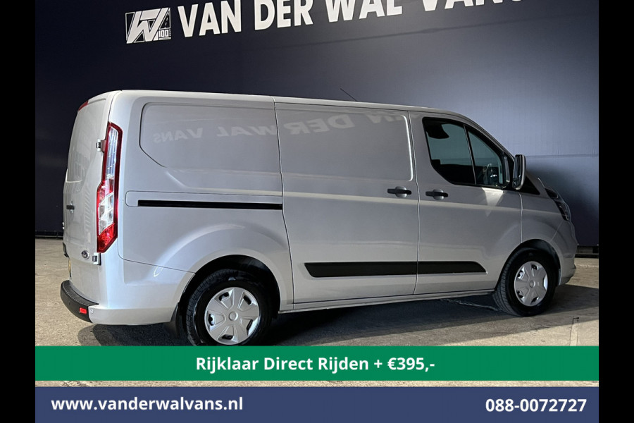 Ford Transit Custom 2.0 TDCI 130pk L1H1 inrichting Euro6 *Rijklaar Direct Rijden* Airco | Camera | LED | Apple Carplay | Cruisecontrol Parkeersensoren, Bijrijdersbank, 2500kg trekvermogen, stoelverwarming, verwarmde voorruit