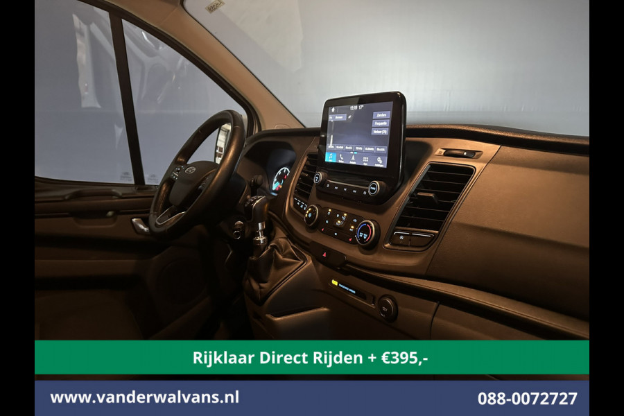 Ford Transit Custom 2.0 TDCI 130pk L1H1 inrichting Euro6 *Rijklaar Direct Rijden* Airco | Camera | LED | Apple Carplay | Cruisecontrol Parkeersensoren, Bijrijdersbank, 2500kg trekvermogen, stoelverwarming, verwarmde voorruit