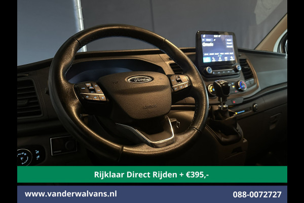 Ford Transit Custom 2.0 TDCI 130pk L1H1 inrichting Euro6 *Rijklaar Direct Rijden* Airco | Camera | LED | Apple Carplay | Cruisecontrol Parkeersensoren, Bijrijdersbank, 2500kg trekvermogen, stoelverwarming, verwarmde voorruit