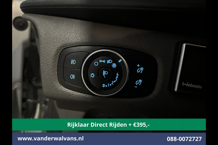 Ford Transit Custom 2.0 TDCI 130pk L1H1 inrichting Euro6 *Rijklaar Direct Rijden* Airco | Camera | LED | Apple Carplay | Cruisecontrol Parkeersensoren, Bijrijdersbank, 2500kg trekvermogen, stoelverwarming, verwarmde voorruit