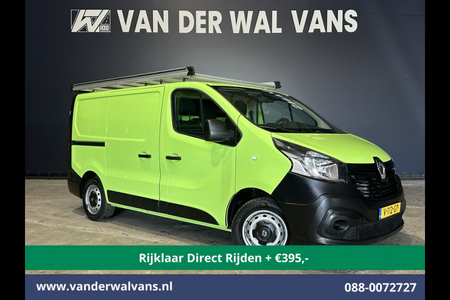 Renault Trafic 1.6 dCi L1H1 Euro6 * Rijklaar Direct Rijden* Airco | Navigatie | Imperiaal | Cruisecontrol | Trekhaak | Parkeersensoren | Bijrijdersbank