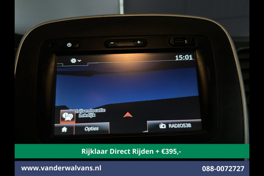 Renault Trafic 1.6 dCi L1H1 Euro6 * Rijklaar Direct Rijden* Airco | Navigatie | Imperiaal | Cruisecontrol | Trekhaak | Parkeersensoren | Bijrijdersbank