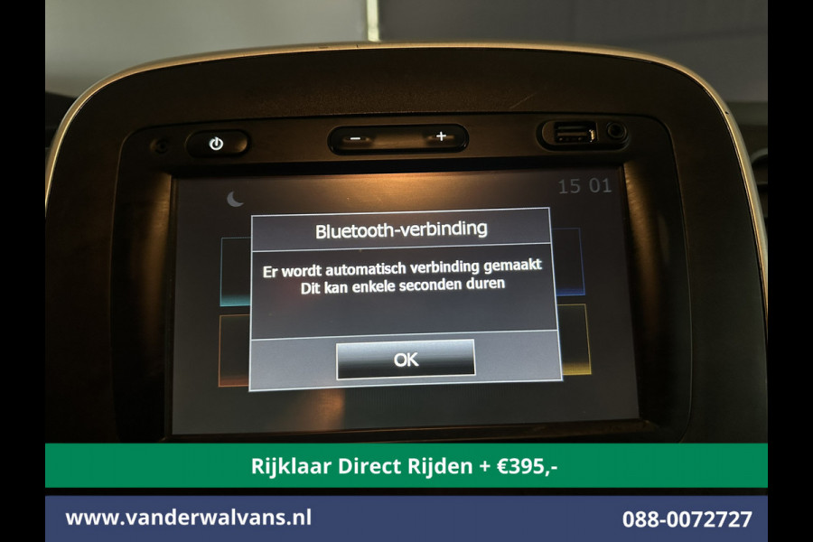 Renault Trafic 1.6 dCi L1H1 Euro6 * Rijklaar Direct Rijden* Airco | Navigatie | Imperiaal | Cruisecontrol | Trekhaak | Parkeersensoren | Bijrijdersbank
