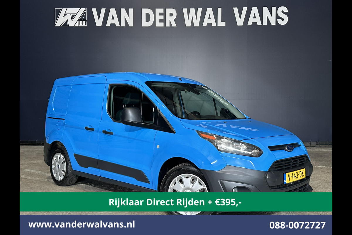 Ford Transit Connect 1.5 TDCI 101pk L1H1 Euro6 *Rijklaar Direct Rijden* Airco | Trekhaak | Cruisecontrol | Kast | Zijdeur