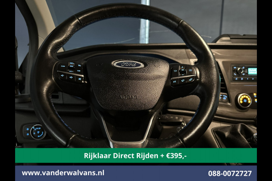 Ford Transit Custom 2.0 TDCI L1H1 Euro6 *Rijklaar Direct Rijden* Airco | Trekhaak | Imperiaal | Cruisecontrol | Parkeersensoren | Bijrijdersbank LED