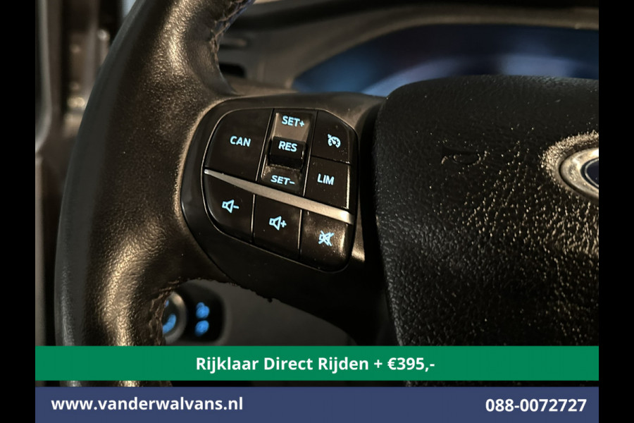 Ford Transit Custom 2.0 TDCI L1H1 Euro6 *Rijklaar Direct Rijden* Airco | Trekhaak | Imperiaal | Cruisecontrol | Parkeersensoren | Bijrijdersbank LED