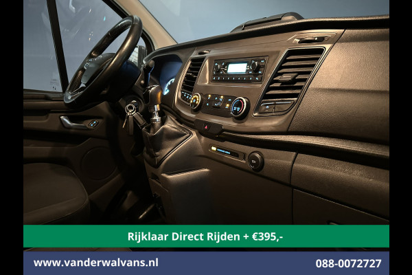 Ford Transit Custom 2.0 TDCI L1H1 Euro6 *Rijklaar Direct Rijden* Airco | Trekhaak | Imperiaal | Cruisecontrol | Parkeersensoren | Bijrijdersbank LED