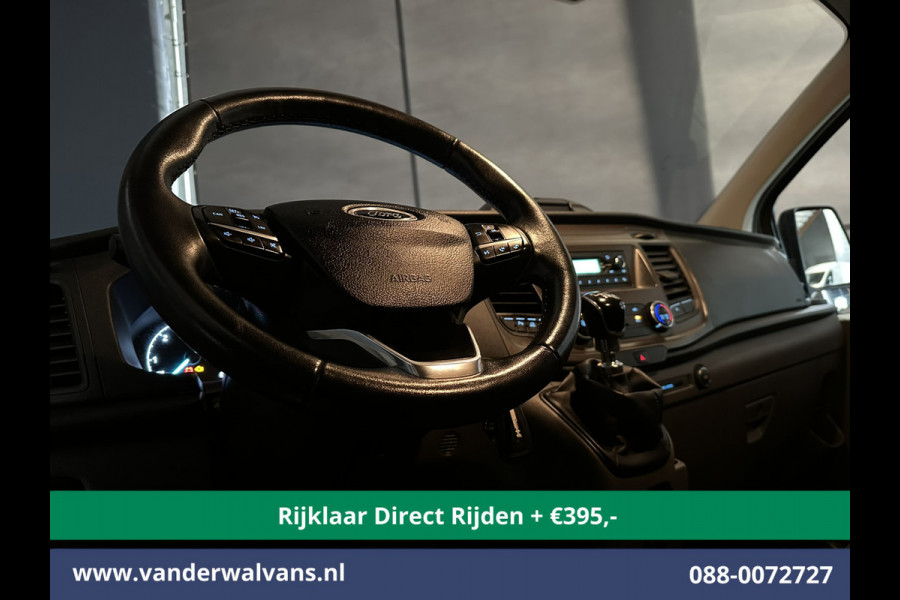 Ford Transit Custom 2.0 TDCI L1H1 Euro6 *Rijklaar Direct Rijden* Airco | Trekhaak | Imperiaal | Cruisecontrol | Parkeersensoren | Bijrijdersbank LED