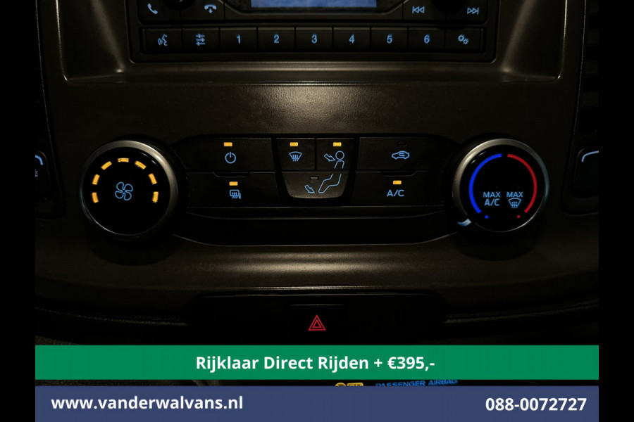 Ford Transit Custom 2.0 TDCI L1H1 Euro6 *Rijklaar Direct Rijden* Airco | Trekhaak | Imperiaal | Cruisecontrol | Parkeersensoren | Bijrijdersbank LED