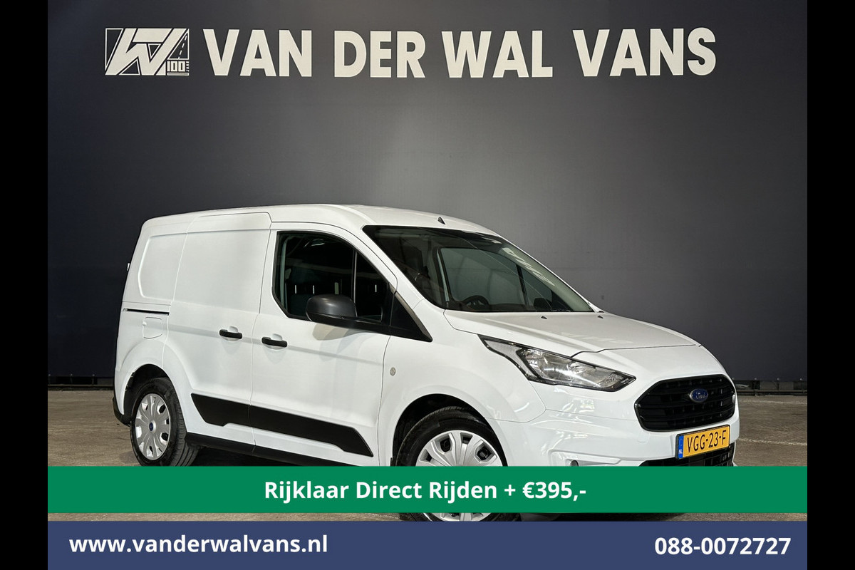Ford Transit Connect 1.5 EcoBlue 100pk L1H1 Euro6 *Rijklaar Direct Rijden* Airco | Navigatie | Camera | Cruisecontrol | Parkeersensoren zijdeur, verwarmde voorruit