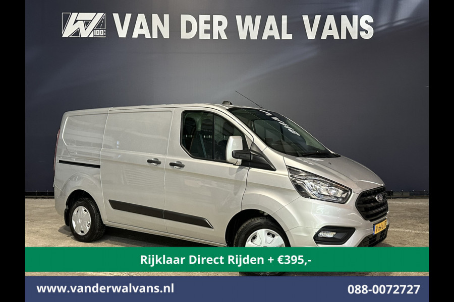 Ford Transit Custom 2.0 TDCI 131pk L1H1 Inrichting Euro6 Airco | Navigatie | Camera | LED | Cruisecontrol Stoelverwarming, Verwarmde voorruit, Parkeersensoren, Bijrijdersbank