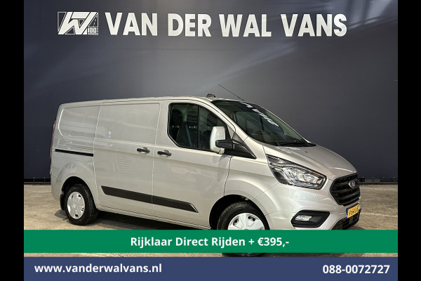 Ford Transit Custom 2.0 TDCI 131pk L1H1 Inrichting Euro6 Airco | Navigatie | Camera | LED | Cruisecontrol Stoelverwarming, Verwarmde voorruit, Parkeersensoren, Bijrijdersbank