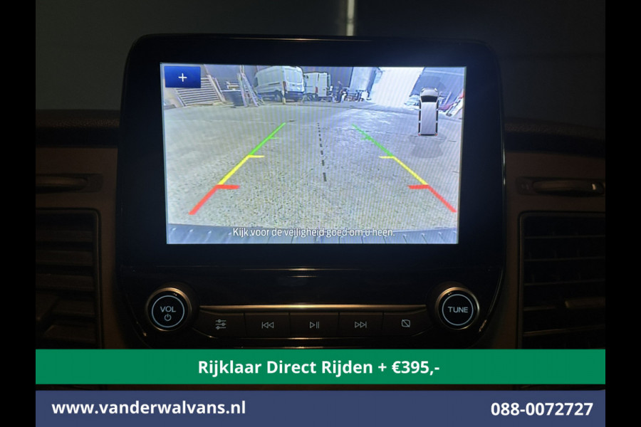 Ford Transit Custom 2.0 TDCI 131pk L1H1 Inrichting Euro6 Airco | Navigatie | Camera | LED | Cruisecontrol Stoelverwarming, Verwarmde voorruit, Parkeersensoren, Bijrijdersbank