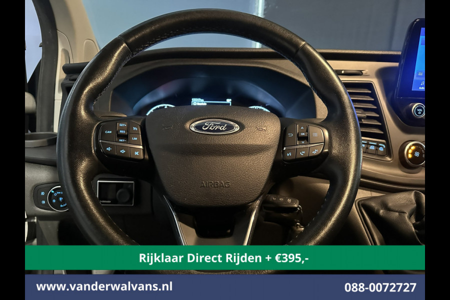 Ford Transit Custom 2.0 TDCI 131pk L1H1 Inrichting Euro6 Airco | Navigatie | Camera | LED | Cruisecontrol Stoelverwarming, Verwarmde voorruit, Parkeersensoren, Bijrijdersbank