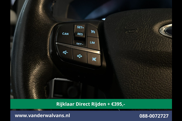 Ford Transit Custom 2.0 TDCI 131pk L1H1 Inrichting Euro6 Airco | Navigatie | Camera | LED | Cruisecontrol Stoelverwarming, Verwarmde voorruit, Parkeersensoren, Bijrijdersbank