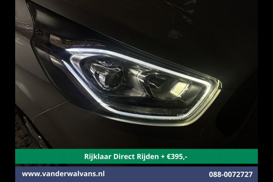 Ford Transit Custom 2.0 TDCI 131pk L1H1 Inrichting Euro6 Airco | Navigatie | Camera | LED | Cruisecontrol Stoelverwarming, Verwarmde voorruit, Parkeersensoren, Bijrijdersbank
