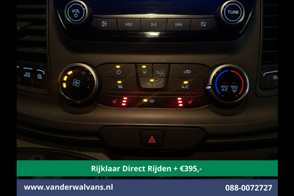 Ford Transit Custom 2.0 TDCI 131pk L1H1 Inrichting Euro6 Airco | Navigatie | Camera | LED | Cruisecontrol Stoelverwarming, Verwarmde voorruit, Parkeersensoren, Bijrijdersbank