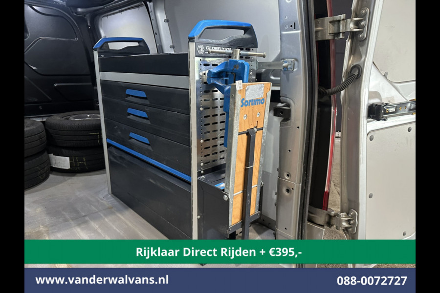 Ford Transit Custom 2.0 TDCI 131pk L1H1 Inrichting Euro6 Airco | Navigatie | Camera | LED | Cruisecontrol Stoelverwarming, Verwarmde voorruit, Parkeersensoren, Bijrijdersbank