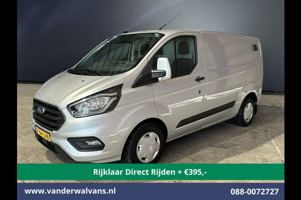 Ford Transit Custom 2.0 TDCI 131pk L1H1 Inrichting Euro6 Airco | Navigatie | Camera | LED | Cruisecontrol Stoelverwarming, Verwarmde voorruit, Parkeersensoren, Bijrijdersbank