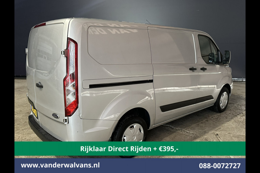 Ford Transit Custom 2.0 TDCI 131pk L1H1 Inrichting Euro6 Airco | Navigatie | Camera | LED | Cruisecontrol Stoelverwarming, Verwarmde voorruit, Parkeersensoren, Bijrijdersbank