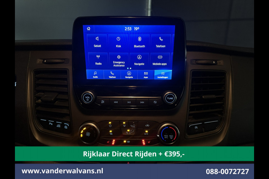 Ford Transit Custom 2.0 TDCI 131pk L1H1 Inrichting Euro6 Airco | Navigatie | Camera | LED | Cruisecontrol Stoelverwarming, Verwarmde voorruit, Parkeersensoren, Bijrijdersbank
