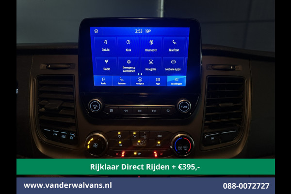 Ford Transit Custom 2.0 TDCI 131pk L1H1 Inrichting Euro6 Airco | Navigatie | Camera | LED | Cruisecontrol Stoelverwarming, Verwarmde voorruit, Parkeersensoren, Bijrijdersbank