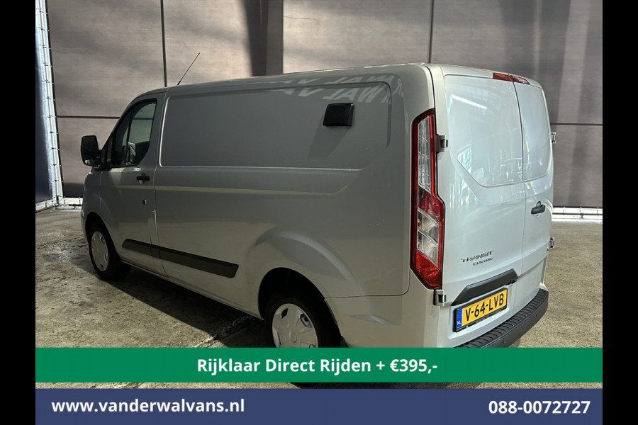 Ford Transit Custom 2.0 TDCI 131pk L1H1 Inrichting Euro6 Airco | Navigatie | Camera | LED | Cruisecontrol Stoelverwarming, Verwarmde voorruit, Parkeersensoren, Bijrijdersbank