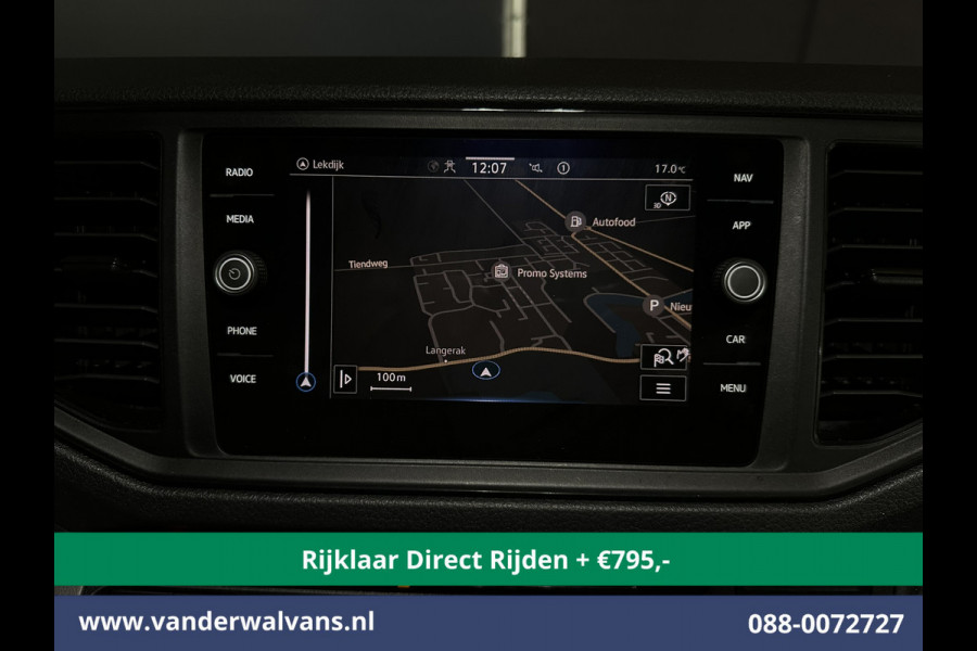 Volkswagen Crafter 2.0 TDI 177pk Automaat L3H3 L2H2 Euro6 *Rijklaar Direct Rijden* Airco | Camera | Navigatie | LED | Apple Carplay Android Auto, Cruisecontrol, Parkeersensoren, 3000kg trekvermogen, Bijrijdersbank, zilver