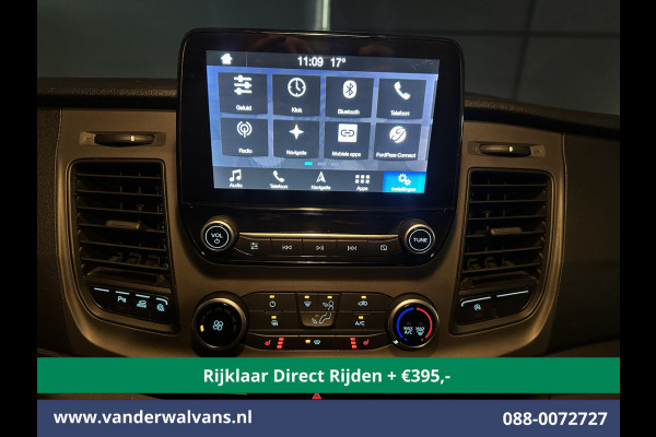 Ford Transit Custom 2.0 TDCI L2H1 Euro6 *Rijklaar Direct Rijden* Airco | Navigatie | Apple Carplay | Cruisecontrol | Stoelverwarming LED, parkeersensoren, android auto, verwarmde voorruit, bijrijdersbank
