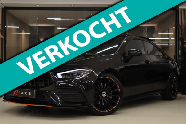 Mercedes-Benz CLA-Klasse 220 AMG ORANGE EDITION Pano/Memory/Sfeer/Camera/Laneassist/HUD/BOMVOL