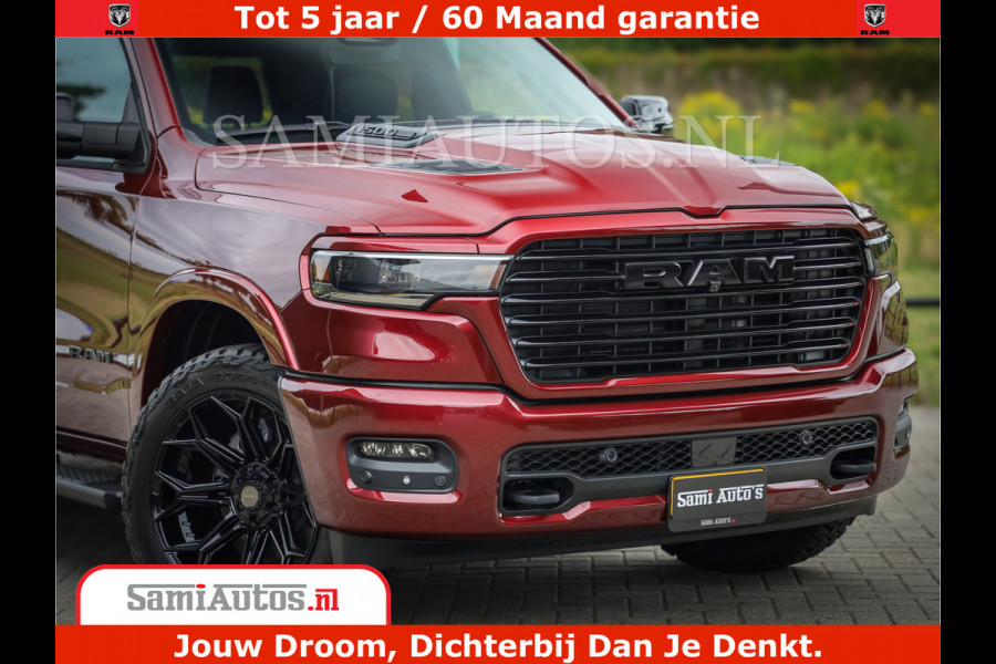 Dodge Ram 1500 Laramie Sport | 420HP 636NM | Stoere Sport en indrukwekkende kleur | Comfortabele Dubbele Cabine met Royale 5 Zitplaatsen | Nu Leverbaar uit Voorraad | Voorraad Nr 2218 - 3854