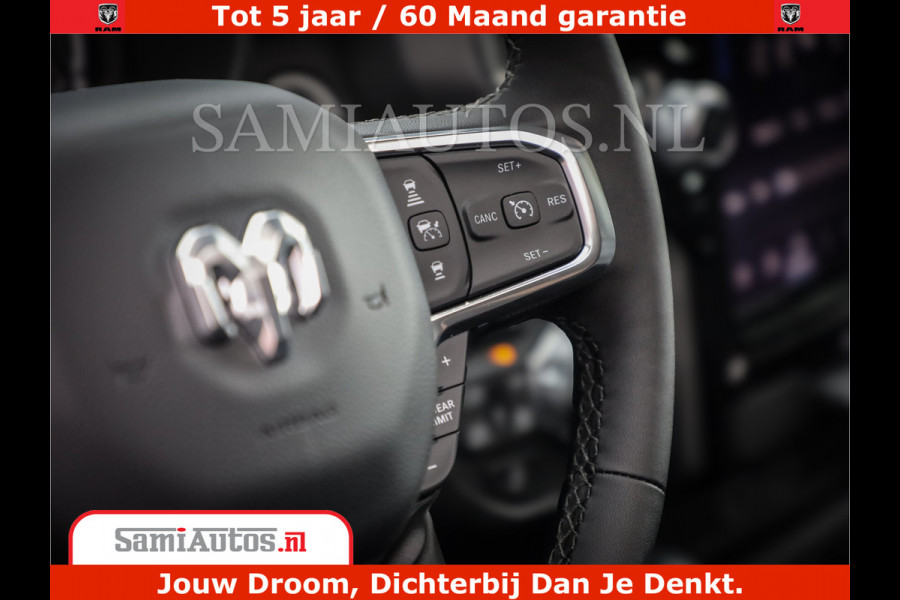 Dodge Ram 1500 Laramie Sport | 420HP 636NM | Stoere Sport en indrukwekkende kleur | Comfortabele Dubbele Cabine met Royale 5 Zitplaatsen | Nu Leverbaar uit Voorraad | Voorraad Nr 2218 - 3854