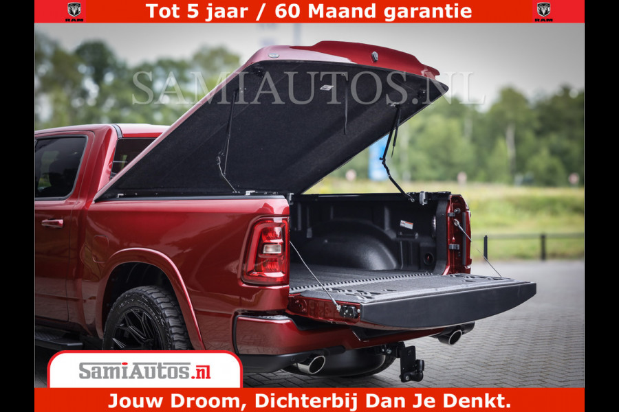 Dodge Ram 1500 Laramie Sport | 420HP 636NM | Stoere Sport en indrukwekkende kleur | Comfortabele Dubbele Cabine met Royale 5 Zitplaatsen | Nu Leverbaar uit Voorraad | Voorraad Nr 2218 - 3854