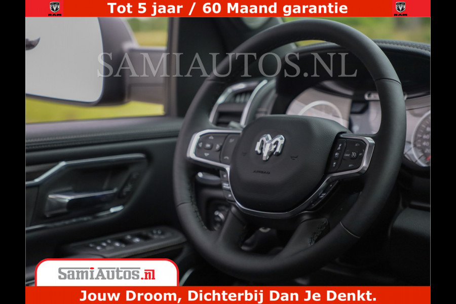 Dodge Ram 1500 Laramie Sport | 420HP 636NM | Stoere Sport en indrukwekkende kleur | Comfortabele Dubbele Cabine met Royale 5 Zitplaatsen | Nu Leverbaar uit Voorraad | Voorraad Nr 2218 - 3854