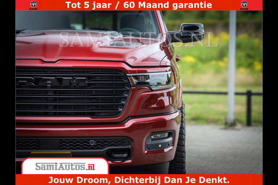 Dodge Ram 1500 Laramie Sport | 420HP 636NM | Stoere Sport en indrukwekkende kleur | Comfortabele Dubbele Cabine met Royale 5 Zitplaatsen | Nu Leverbaar uit Voorraad | Voorraad Nr 2218 - 3854