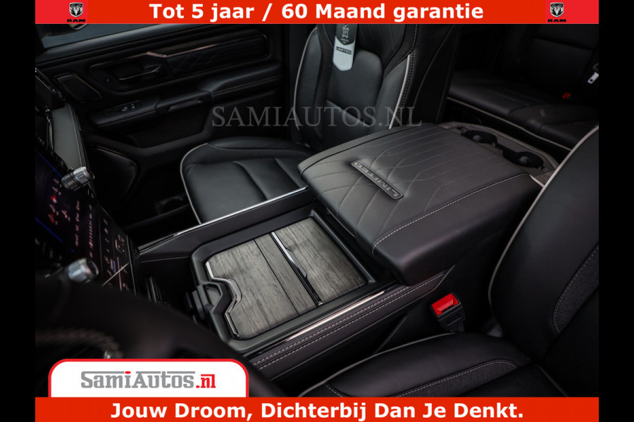 Dodge Ram 1500 Limited Night H.O 540HP 706Nm | Massage + Full Option | De Meest Luxe en Volle Pick-Up in zijn Klasse | Comfortabele Dubbele Cabine met Royale 5 Zitplaatsen | BPM vrij | Nu Leverbaar uit Voorraad | Voorraad Nr 2329 - 5135